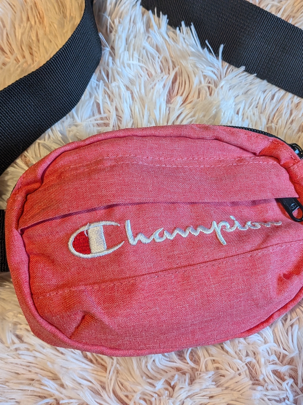 Champion Pink/Orange Crossbody Fanny Pack